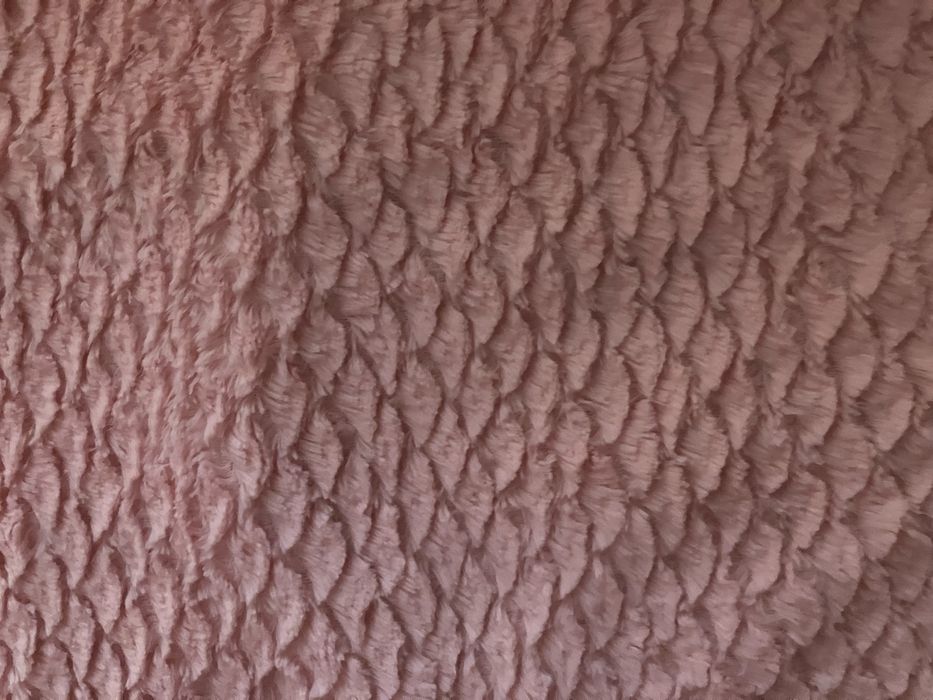 Colcha / Manta  pelo rosa