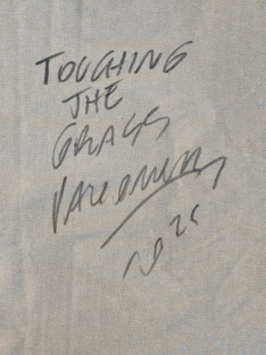 Quadro pintado  á mão “Touching the Grass” Janoger