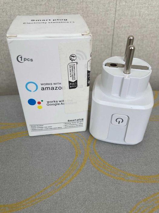 Розумна Wi-Fi розетка з таймером Tuya Smart (WH004)