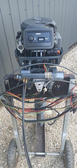 Silnik Zaburtowy Yamaha FT 9.9 AEH - Uciągowy, stopa L