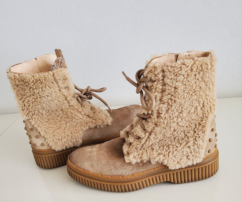 Черевики чобітки TODS оригінал  жіночі ботинки женские  Італія р.38