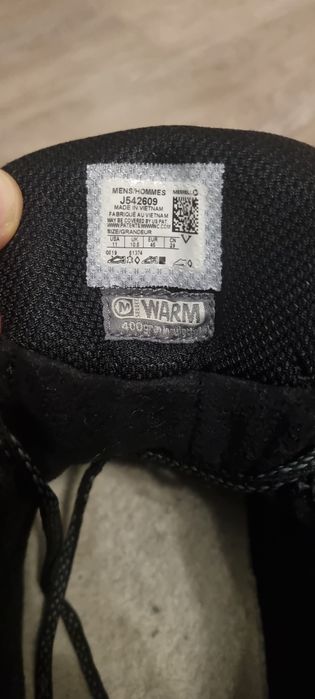 Зимові чоловічі черевики Merrell thermo freeze mid wp