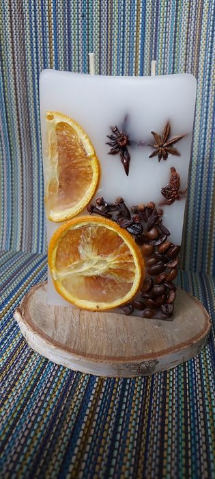 Swieczki sojow recznie robione