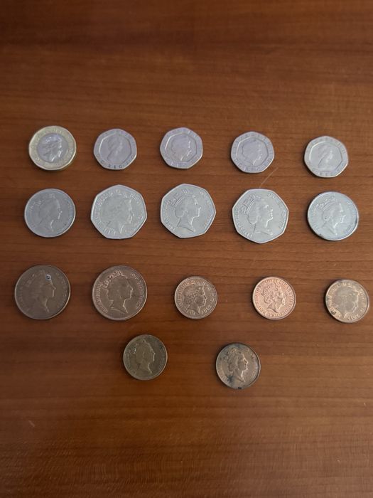 Vendo moedas para colecção