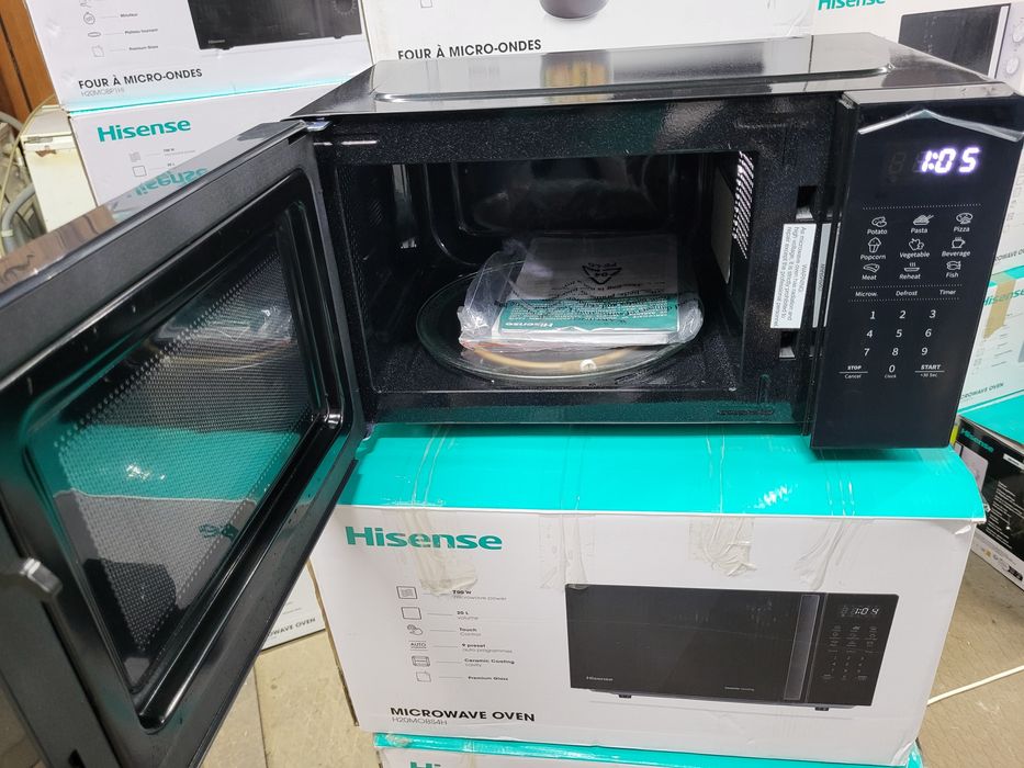 Мікрохвильова піч Hisense H20MOBS4H кераміка 20л