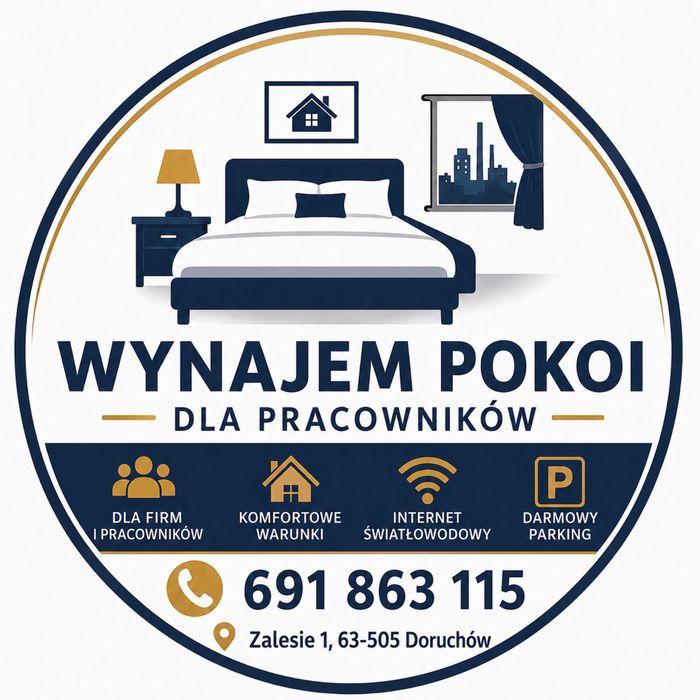 Wynajem pokoi dla pracowników