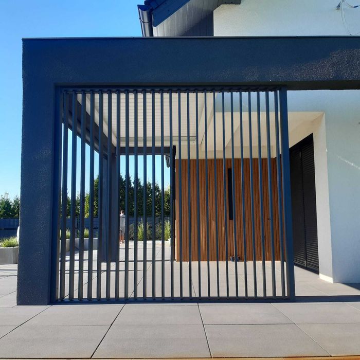 Pergola tarasowa aluminiowa Firmy AM Pergola System - Producent Śląsk