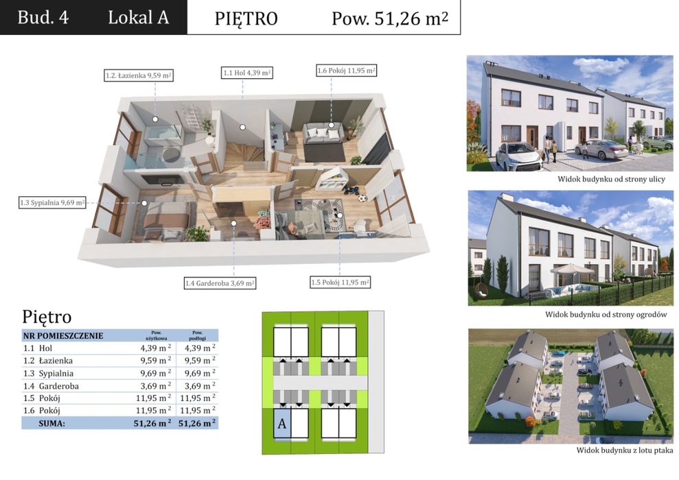 Blizniaki krzeczyn 107.08m2 prywatne osiedle bez posrednikow