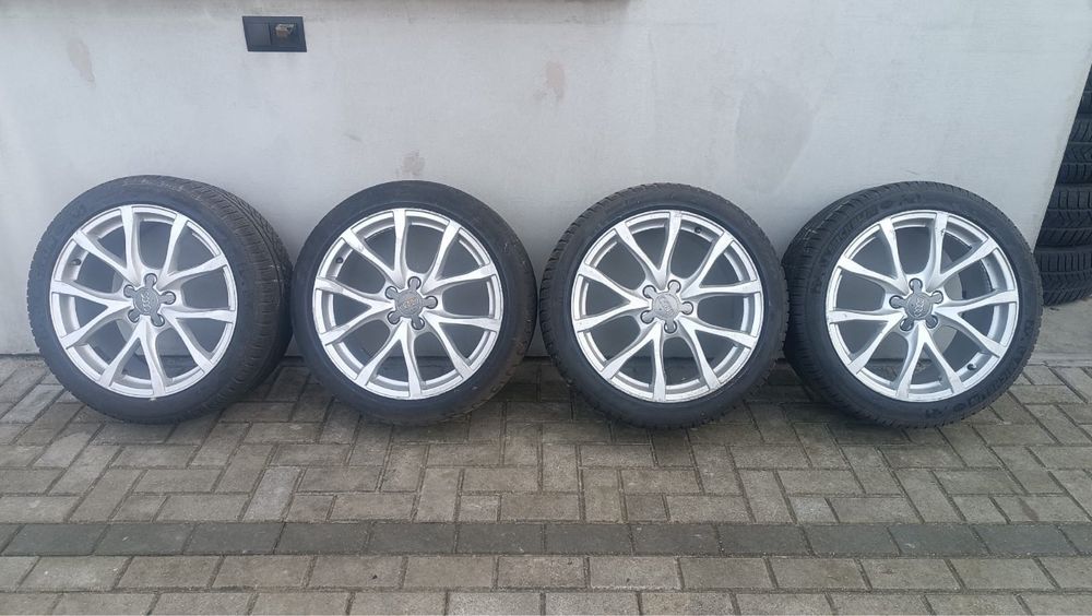 Kola alufelgi felgi 18” + opony 5x112 Audi A6 C6 Vw OE ET 48 Ronal