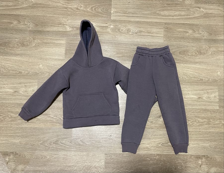 Теплый костюм на флисе 98