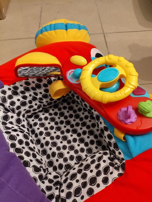 Carro de peluche, ginásio interactivo!