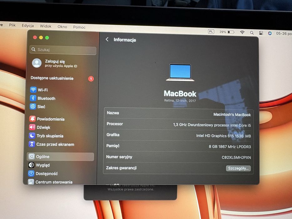 Macbook 12-inch 2017