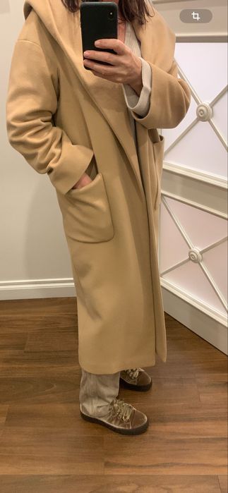 Пальто maxi італійського бренду CHIARULLI