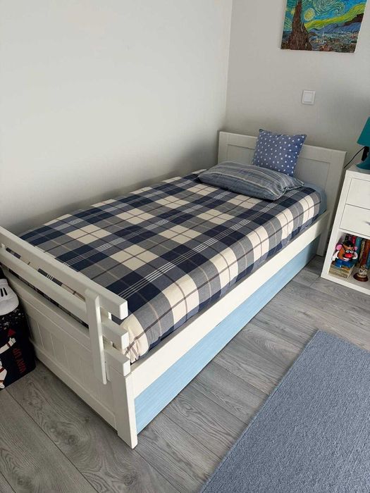Cama Rincão com gavetão da marca Oficina Rústica