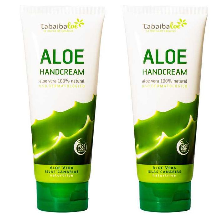 2 tubki - krem do rąk Tabaiba, Tabaibaloe, aloesowy, razem 200 ml