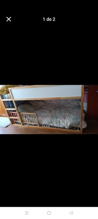 Cama kura para crianças ikea