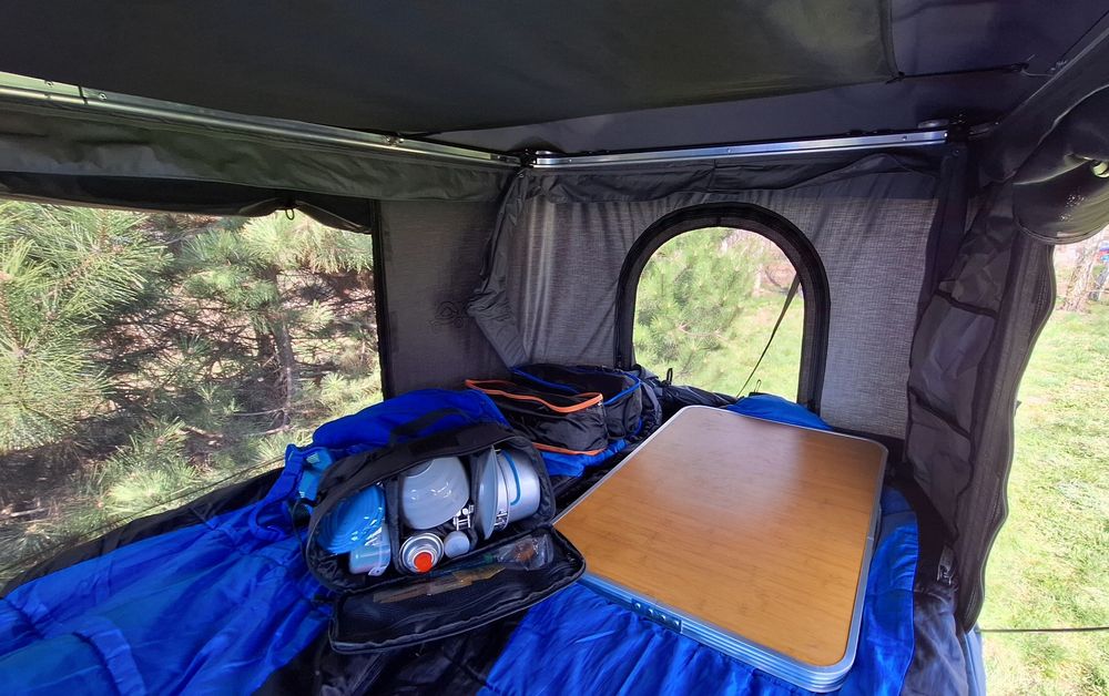 Namiot dachowy B125ABS typ pop-up funkcja boxu Turtle Tent TurtleTent