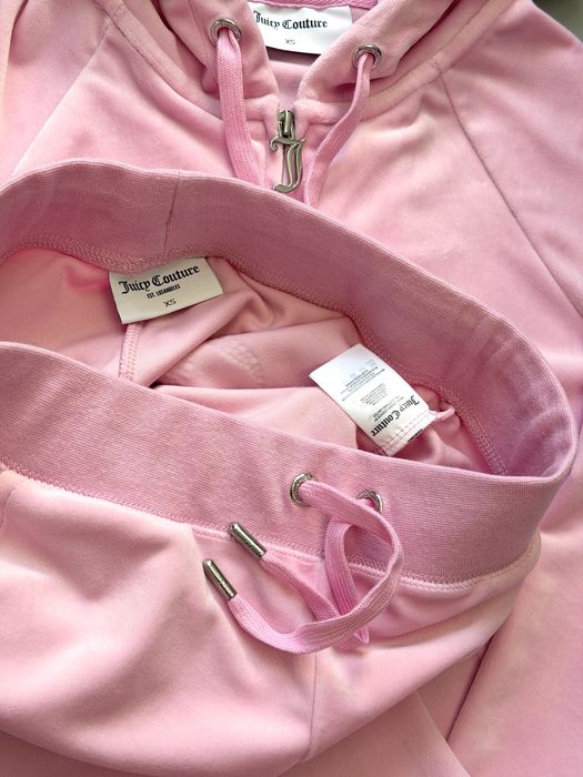 Велюровий костюм Juicy Couture новий оригінал рожевий XS дефект