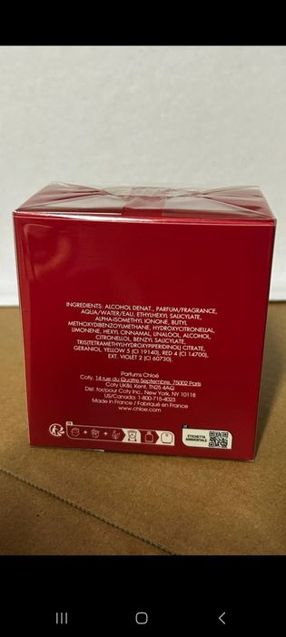 Chloe L'eau de parfum intense 100 ml edp. 100% oryginał