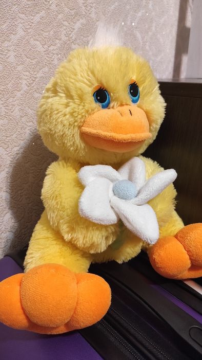 М'яка іграшка, уточка, плюшева іграшка, каченя