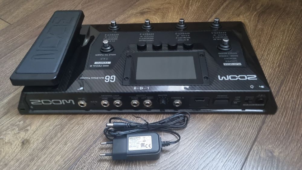Zoom g6 multiefekt