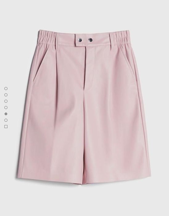 Новые шорты экокожа Bershka S