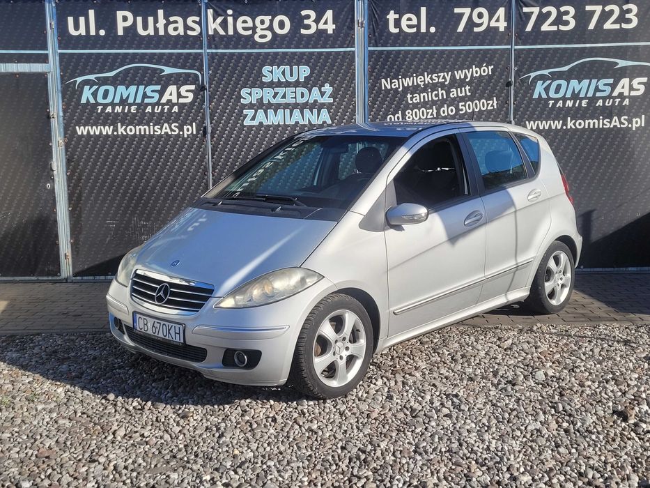 Mercedes Benz A 2.0D 109KM 2006r * el szyby lusterka klima * Bydgoszcz