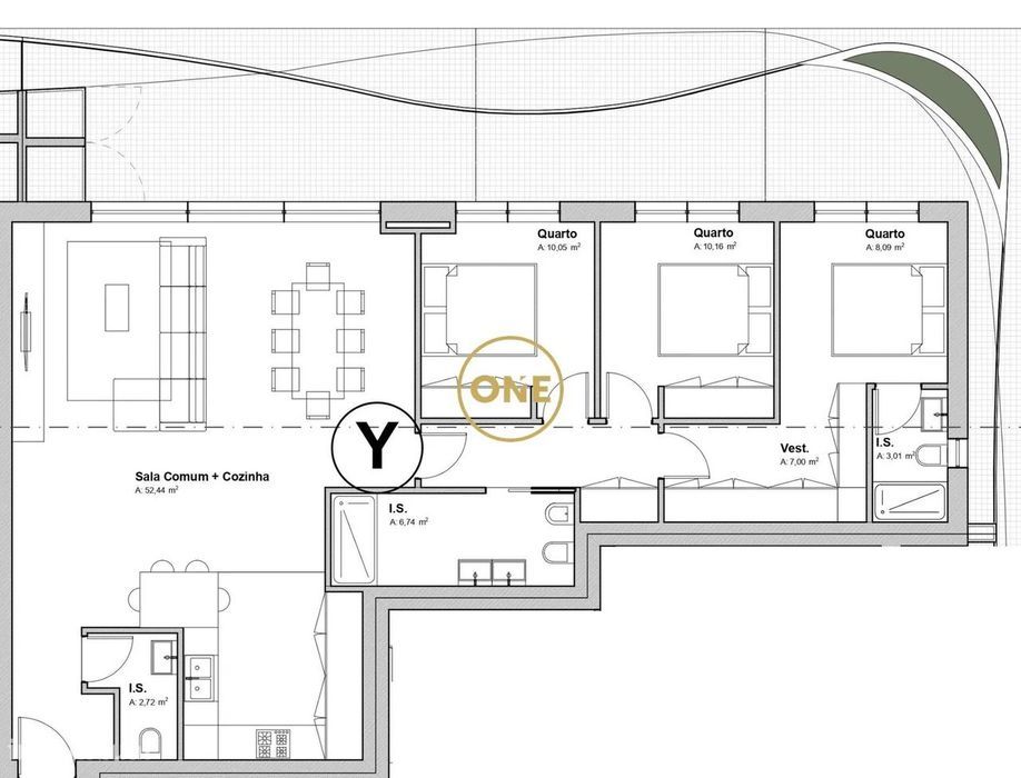 LUXTOWER Braga – Apartamento T3 de Luxo