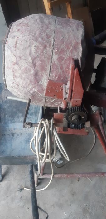 Betoniarka silnik na siłę