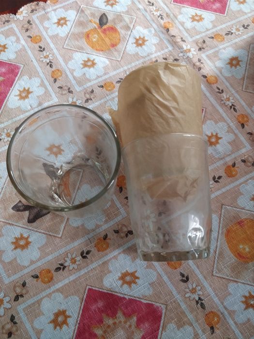 Стакани скляні, круглі , нові. 250мл.