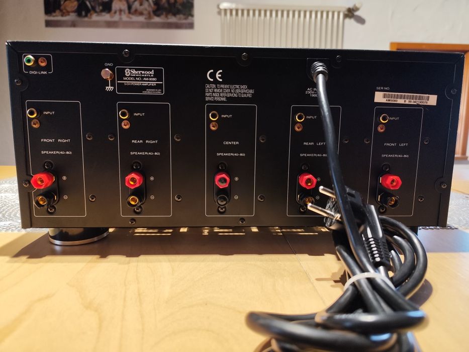 Sherwood AM 9080 pięcio kanałowa końcówka mocy