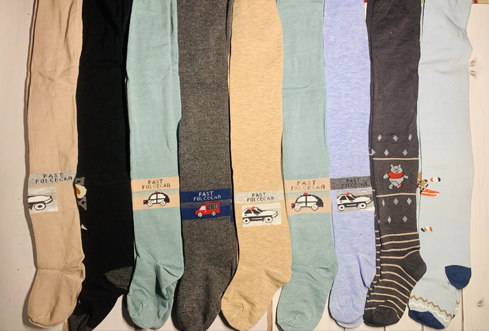 Продам колготки дитячі махрові та демі розмір від 92 до 164