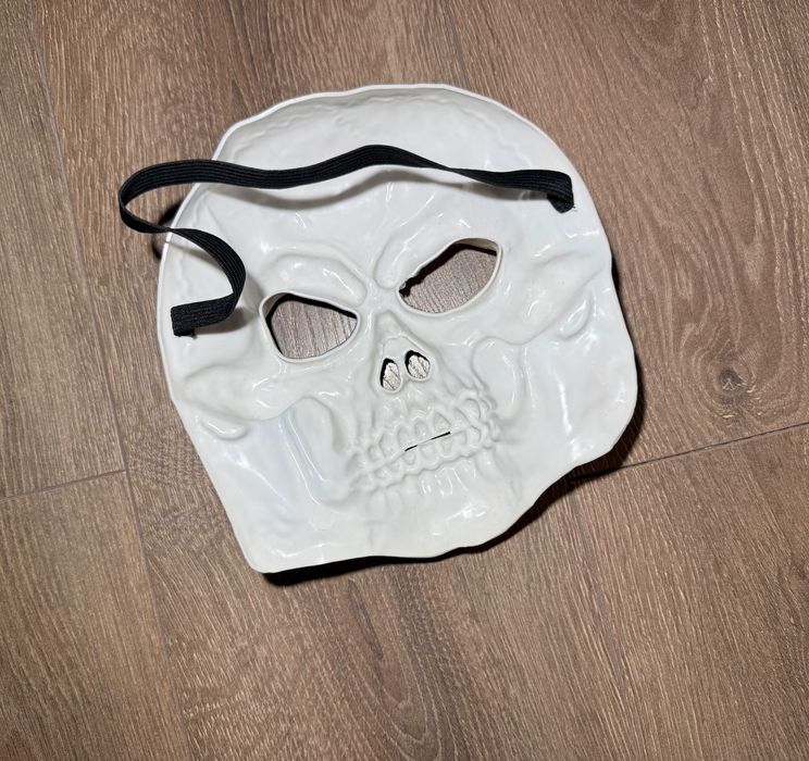 Маска Seta Скелет Білий, маска череп Halloween