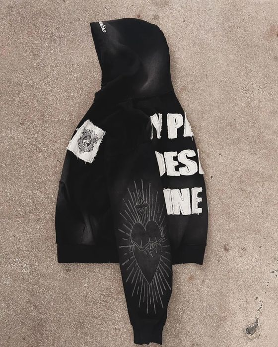 Zip-hoodie Chrome Hearts /opium /y2k