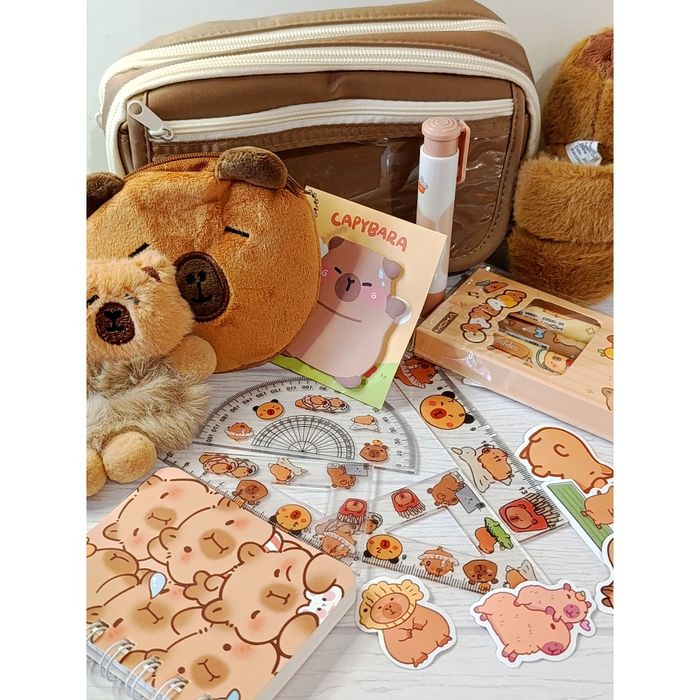 Актуально Подарочный набор Копибара, набор канцелярии, подарок Пишите.