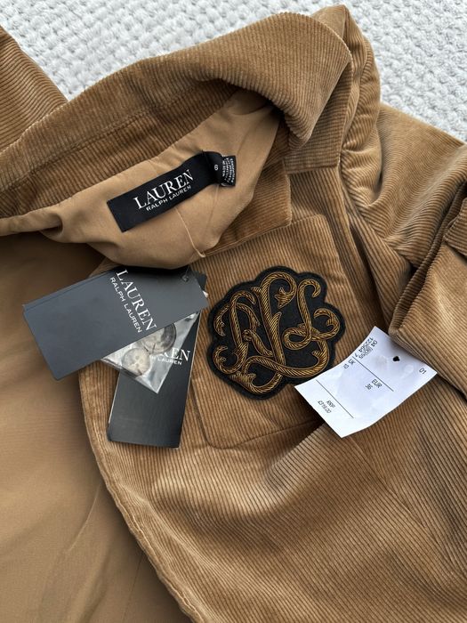 Polo Ralph Lauren Woman Bullion Corduroy Blazer Black Label піджак