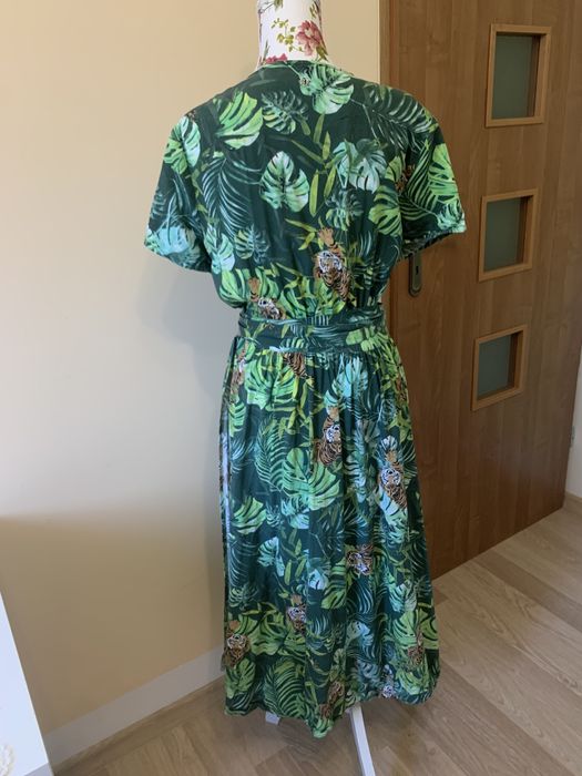 Sukienka kopertowa 46