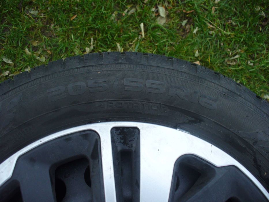 205/55/R16 91 H /kpl.opony+felgi stalowe 4szt./zimowe/