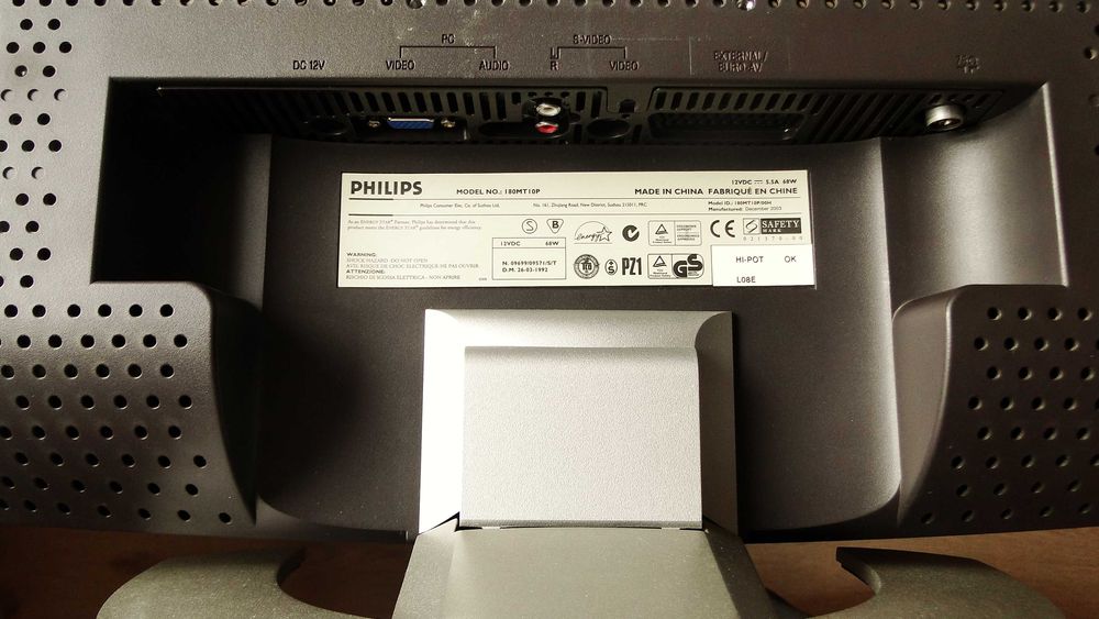 Monitor Philips 180 MT10P