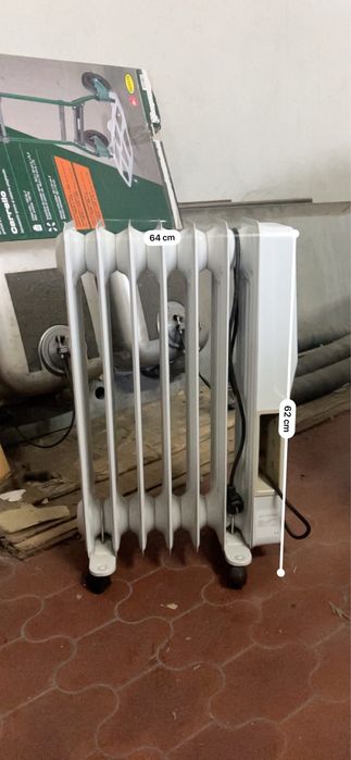 Radiador Elétrico a Óleo 1500W com Termóstato