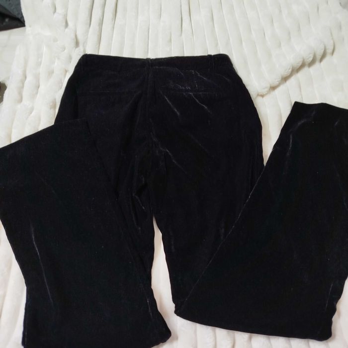 Calça ZARA em veludo preto XS