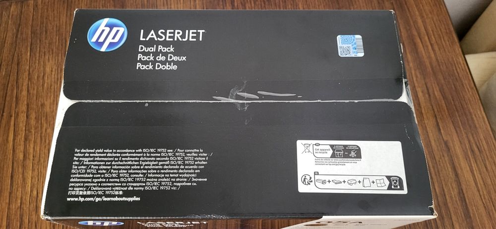 Pack 2 tinteiros HP LASERJET