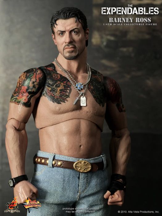 Фигурка 1/6 hot toys mms 138 THE EXPENDABLES BARNEY ROSS