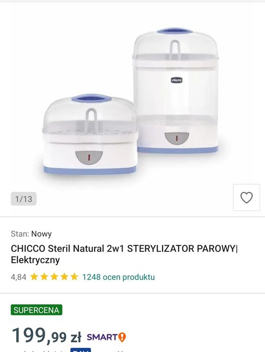 Sterylizator chicco