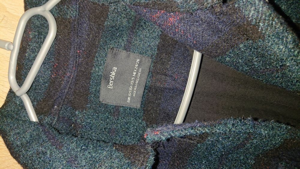 Plaszcz bershka xs/s