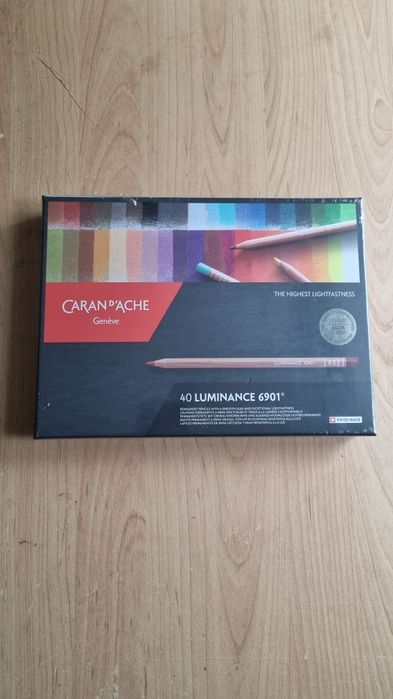 Komplet kredek Caran D Ache LUMINANCE 6901 40 szt.