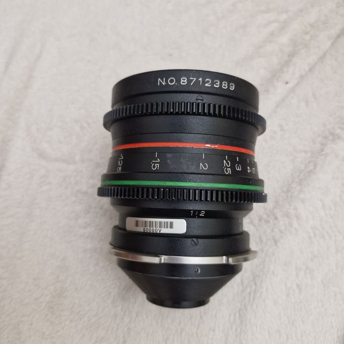Obiektyw Kinowy JDC Macro 35mm T1.4 PL Mount Dziedzictwo Panavision!