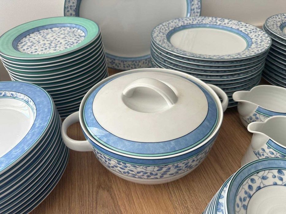 Serviço de Jantar SPAL Susanne – Porcelana – 40 Peças – Impecável