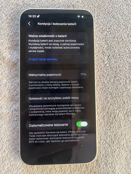 iPhone 13 biały 128gb