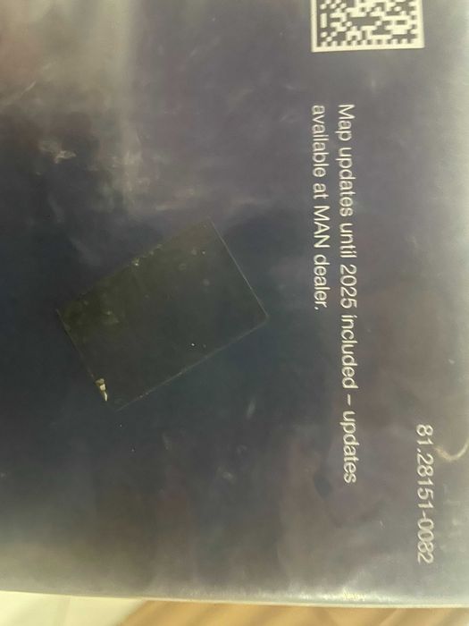 Карта навигации MAN tgx, tgs, tgl